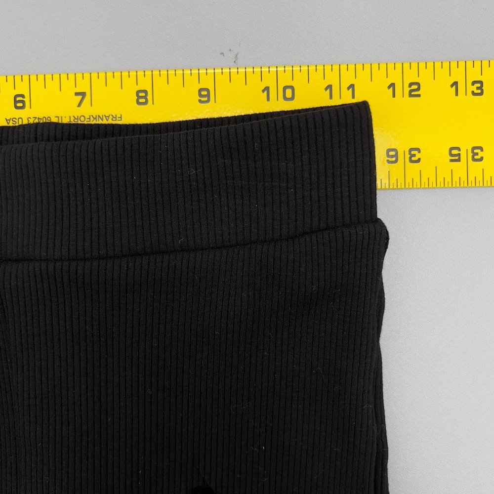 Naked Wardrobe Black Snatched Ribbed Shorts Size S NW-P0081 - Picture 7 of 9